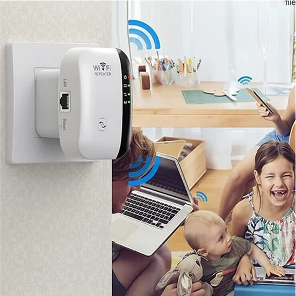 WI-FI REPEATER ЗА СОБИ СО СЛАБ СИГНАЛ
